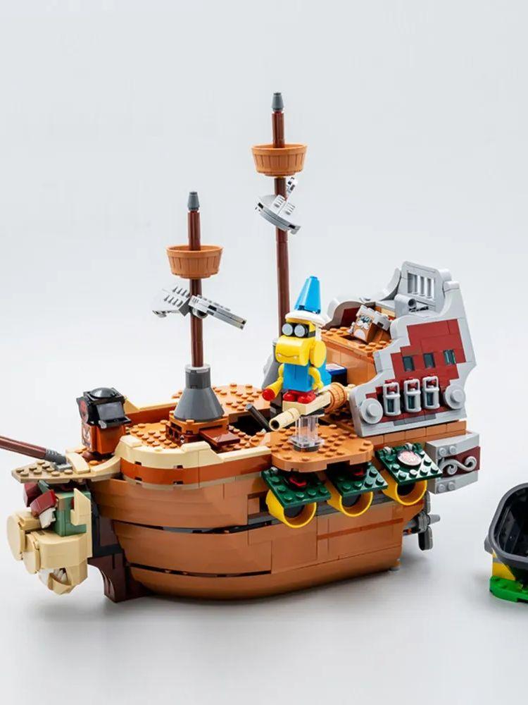 

Дирижабль Строительные блоки Модель лодки Творческая игра Пиратский корабль Кирпичи для детей Игрушки Подарок на день рождения bagged