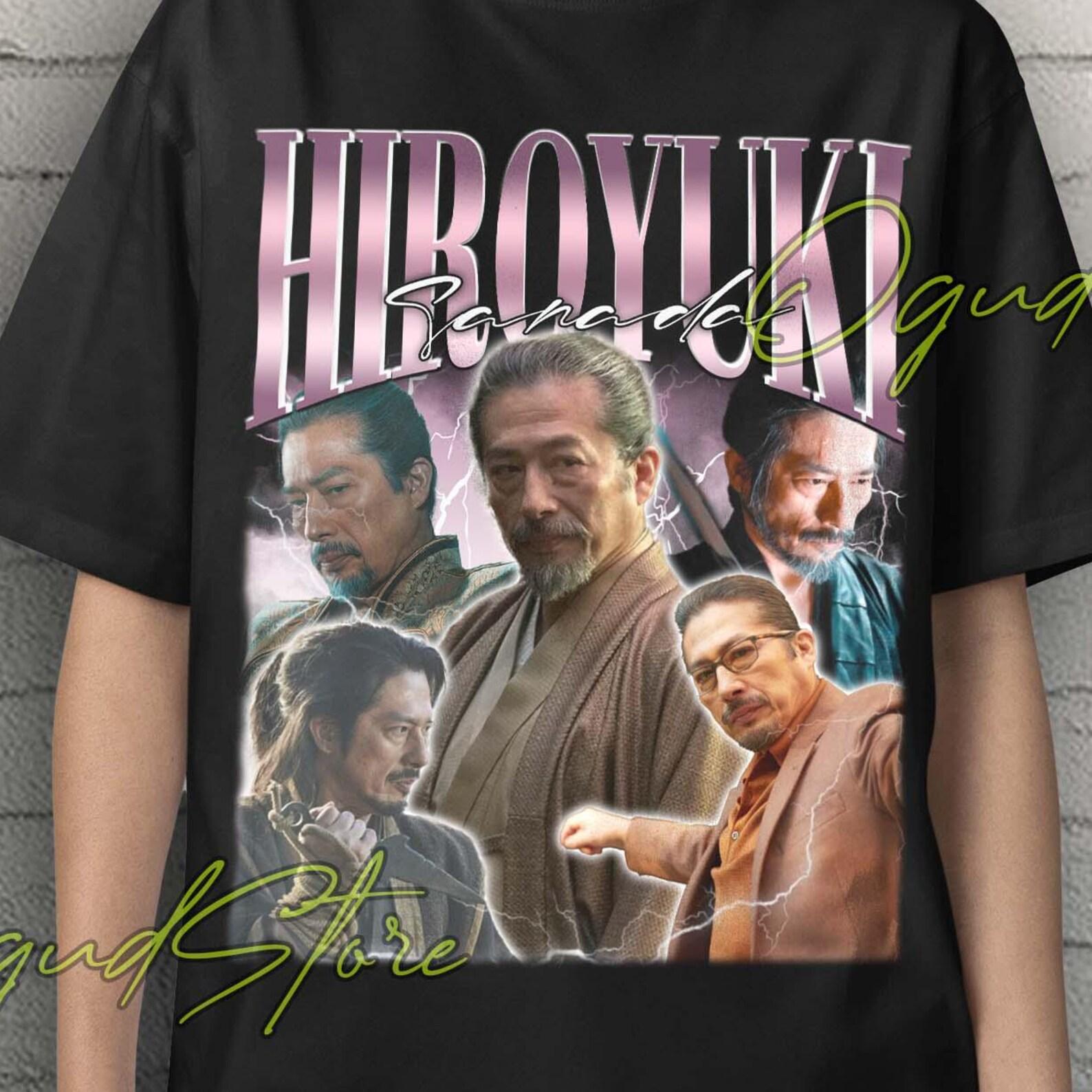 Hiroyuki Sanada Tee, Hiroyuki Sanada Tshirt, Vintage Hiroyuki Sanada Shirt, Hiroyuki Sanada Retro Gift, Hiroyuki Sanada Fan Gift Clothing 3XL