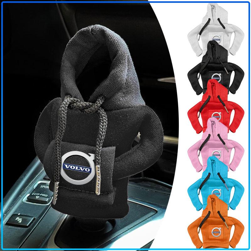 Hoodie Car Gear Shift Knob Cover Gearshift Handle Interior Decorative For Volvo XC90 XC60 XC40 V40 V50 V60 S40 S50 S60 S70 S80 S90 240 C70 Vnl Truck
