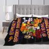 Every Spooky Brainrot Steal a Brainrot Game Knitted Blanket Flannel Warm Throw Blanket for Car Sofa Couch Bedspread