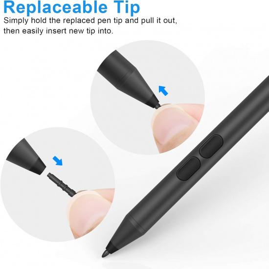 Stylus Pen for HP (2500 Hours Battery Life), Active Pen for HP Specter X360 Envy X360 Pavilion x360 Spectre x2 Envy x2 Microsoft Pen Protocol with