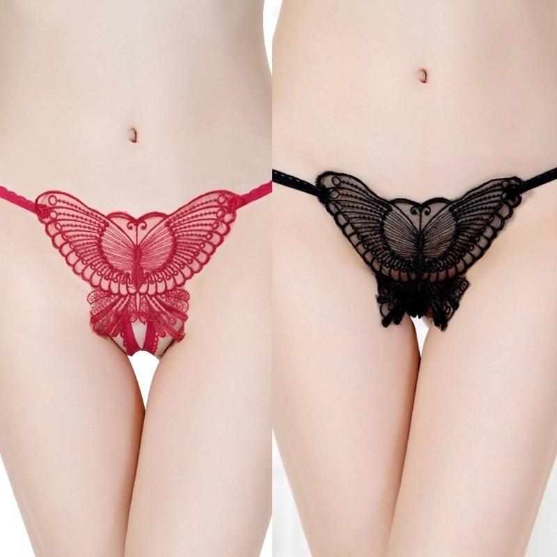 Lace Sexy Pants  Lingerie Pants Low-waist Underpant Bandage Thongs G-strings Pants