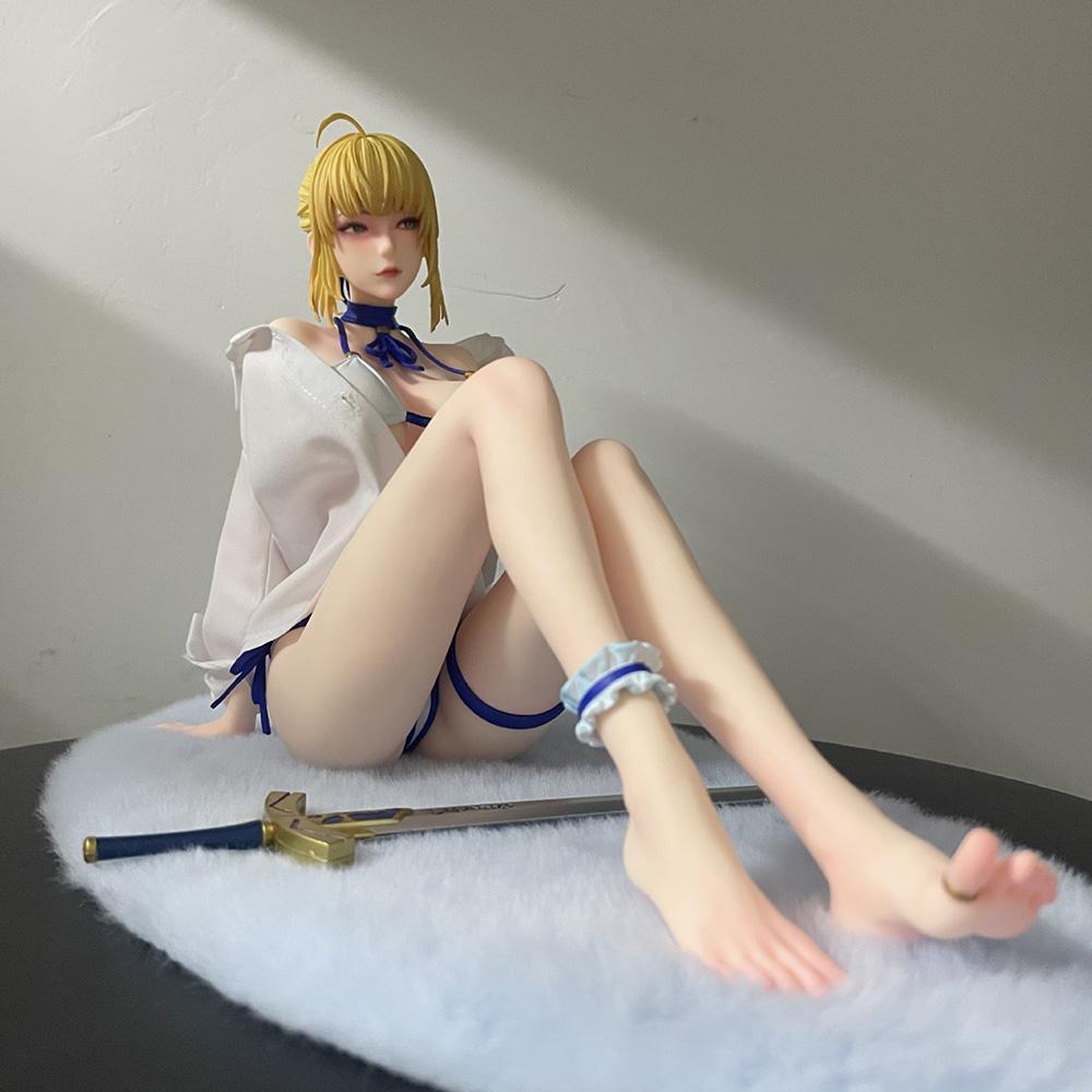 19cm EDS Fate/Grand Order Saber Altria Pendragon 1/4 PVC Action Figure Anime Figure Model Toys Collection Doll Gift
