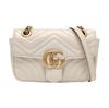 [Pre-Owned] GG Marmont Matelassé Mini Bag 'White' - Very Good #4P0YQN