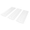 3pcs Sawtooth Cake Scraper Double-Sided Chocolate Mold Comfortable Silicone Mold  Mousse Buttercream