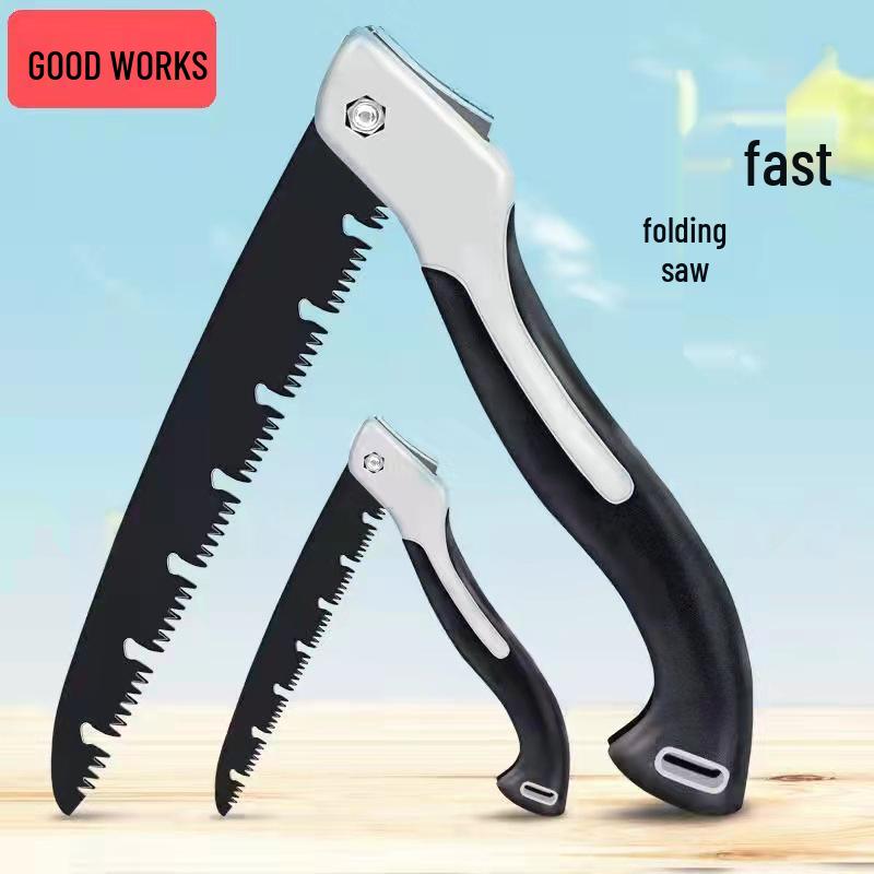 Compact Folding Hand Saw for Gardening and Pruning