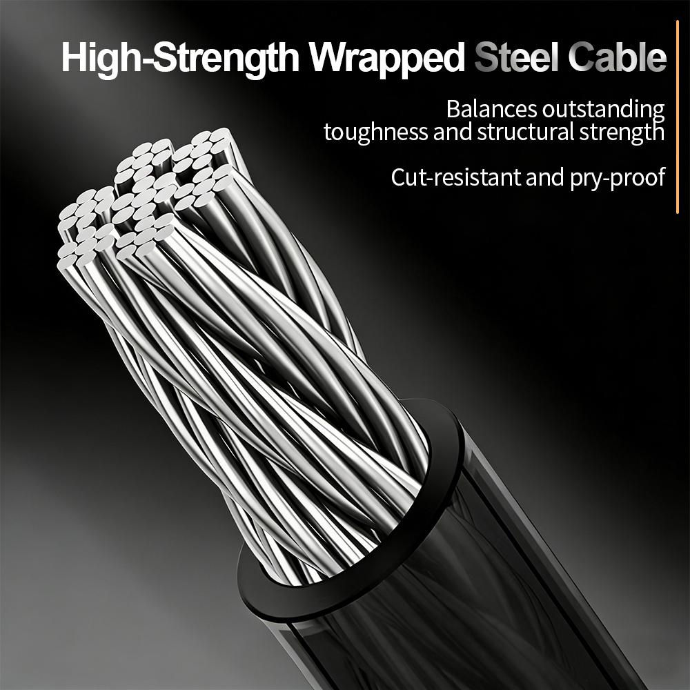 361 Degrees Bike Lock 4 Digit Code Combination Cable Lock Stronger Anti Theft Bike Cable Locks for Bicycle MTB Electric Scooter 4