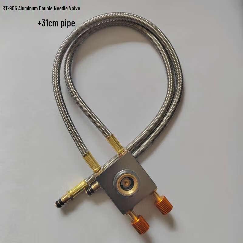OEING Camping Gas Stove Valve & Hose Accessory Set