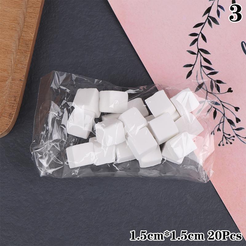 20/30/50/100Pcs 1/1.5Cm Soft Sponges Gradient Nail Art Stamper Tools Color Fade Manicure Diy Creative Nail Accessories