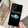 Kazakhstan Flag Art Phone Case For Samsung Galaxy S25 Ultra S9 S10 S20 FE S21 S22 S23 Plus S24 Ultra Full Cover