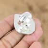 925 Sterling Silver Natural Turritella Agate Statement Promise Wife Ring Jewelry