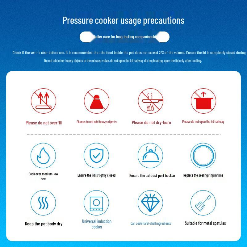 Shuangxi SXCY-20S01 Multi-Stove Universal Pressure Cooker