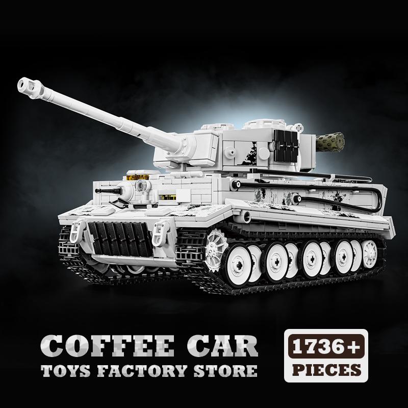 Non-Toxic New Classic Heavy Tank Kv-2 Bricks Moc Set Ww2 Is-2 Panzer Building Blocks Model War Military Cars Children Toys Adult Children Gifts