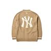 New MLB New York Yankees Sweaters Unisex Camel 3AKT00114-50SAS