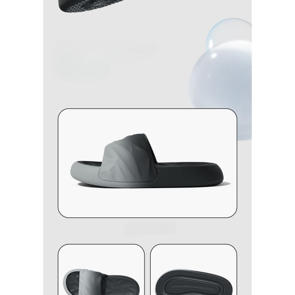 Step On Poop Sensation Gradient Slippers for Men In Summer, Slip Resistant for Outdoor Wear, Indoor Shower, Home, Couple, Cool Slippers