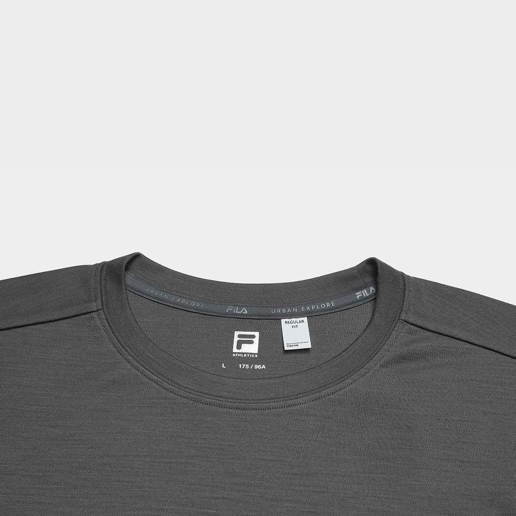 FILA Urban Explore Round Neck Long Sleeve T-Shirt Men tops A11M618201F-DY