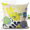 Vintage flowers Linen pillowcase Decorative pillows for sofa Cushion covers home decoration