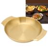 Heat Resistance Paella Pan Double Ear Instant Noodle Bowl Kitchen Tool Frying Pan  Seafood Hot Pot