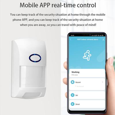 Smart Tuya PIR Motion Sensor WIFI Infrared Detector Human Body Sensor Alarm APP Control Wireless Home Security System