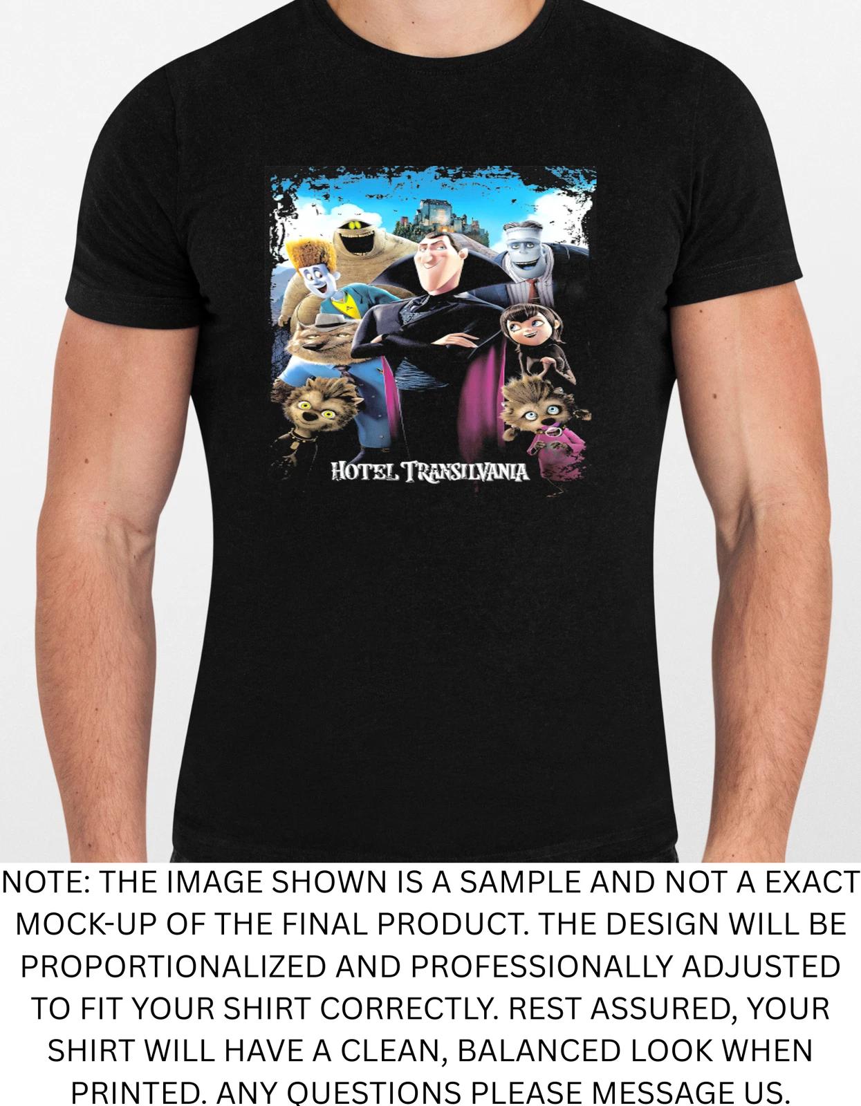 Men s and Women s T-shirts Hotel Transylvania Characters Graphic XXL