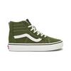 Vans SK8 Zip Cushioning, Wear Resistant High top Kids' Skateboarding Shoes Green Children Aged 3 7 Years Old VN0005VSBZ4