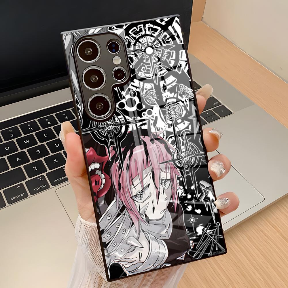 S-Soul Eater Phone Case For S25 Ultra Samsung S26 S24 Fe S22 S20 S23 21 Plus A54 A34 A53 A16 Glass Cover