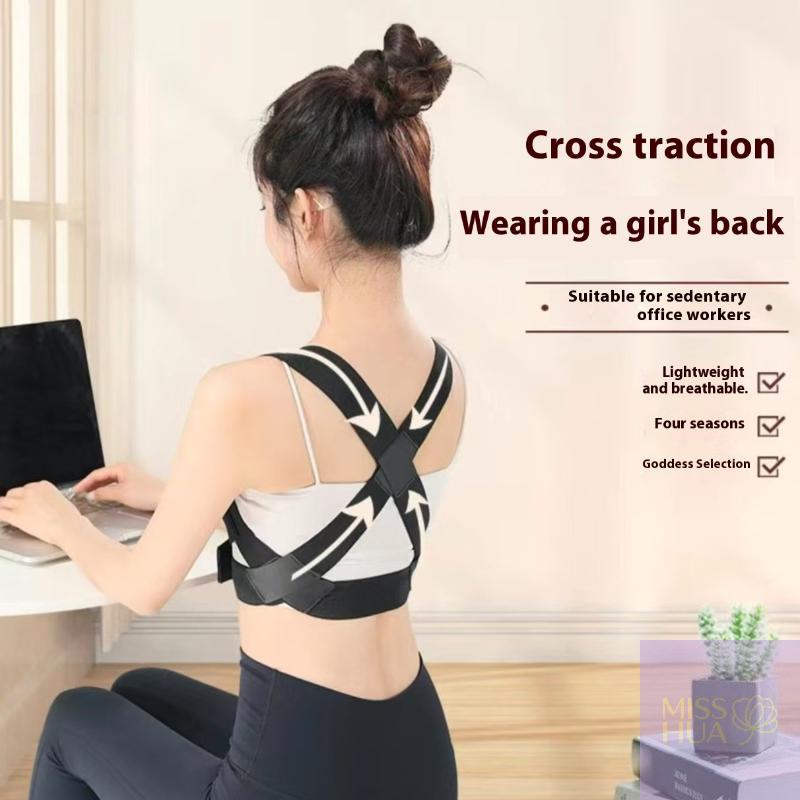 Adjustable Posture Corrector For Women Breathable Back Support Brace Comfortable Posture Enhancer