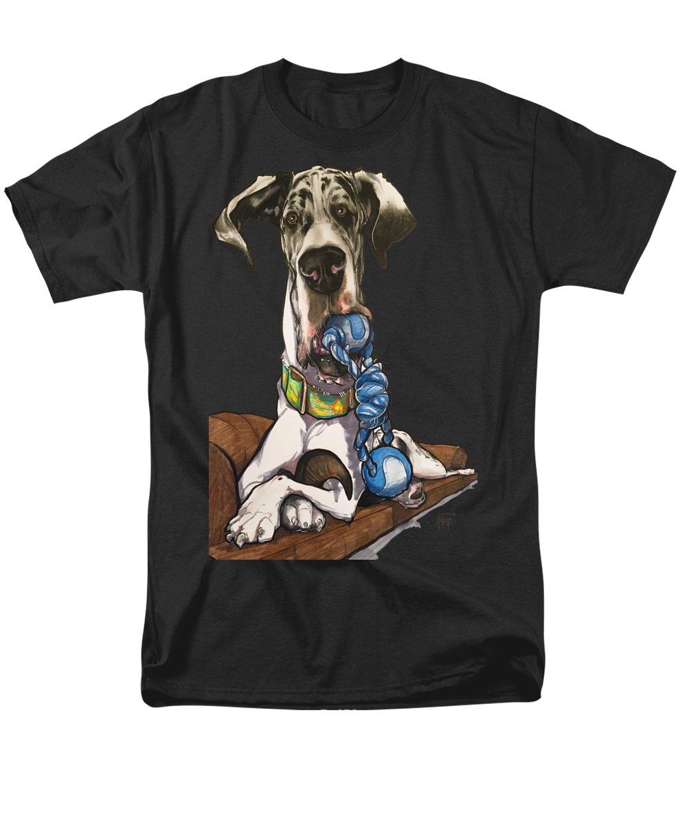 

Мужские футболки премиум-класса из хлопка с принтом mcreynolds Great Dane, забавная футболка из чесаного хлопка в стиле Харадзюку