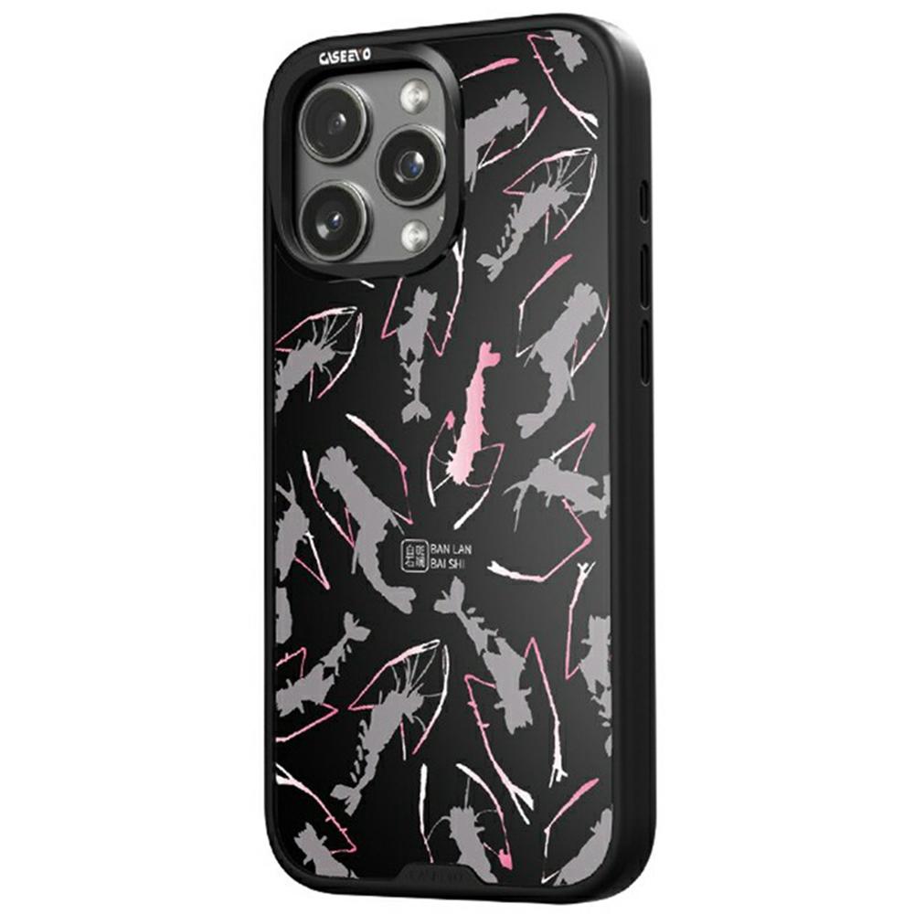 

CASEEVO For iPhone 16 Pro Case Compatible with MagSafe TPU Acrylic Phone Cover with Abstract Paintings Back Cover Lots of Money