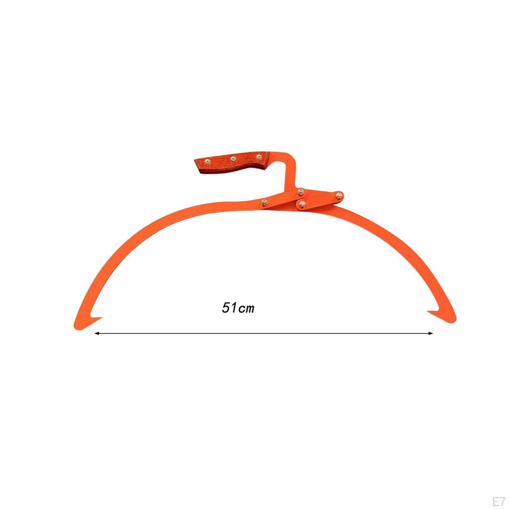 Robuster Holzgreifer für eine effiziente Holzhandhabung im Garten