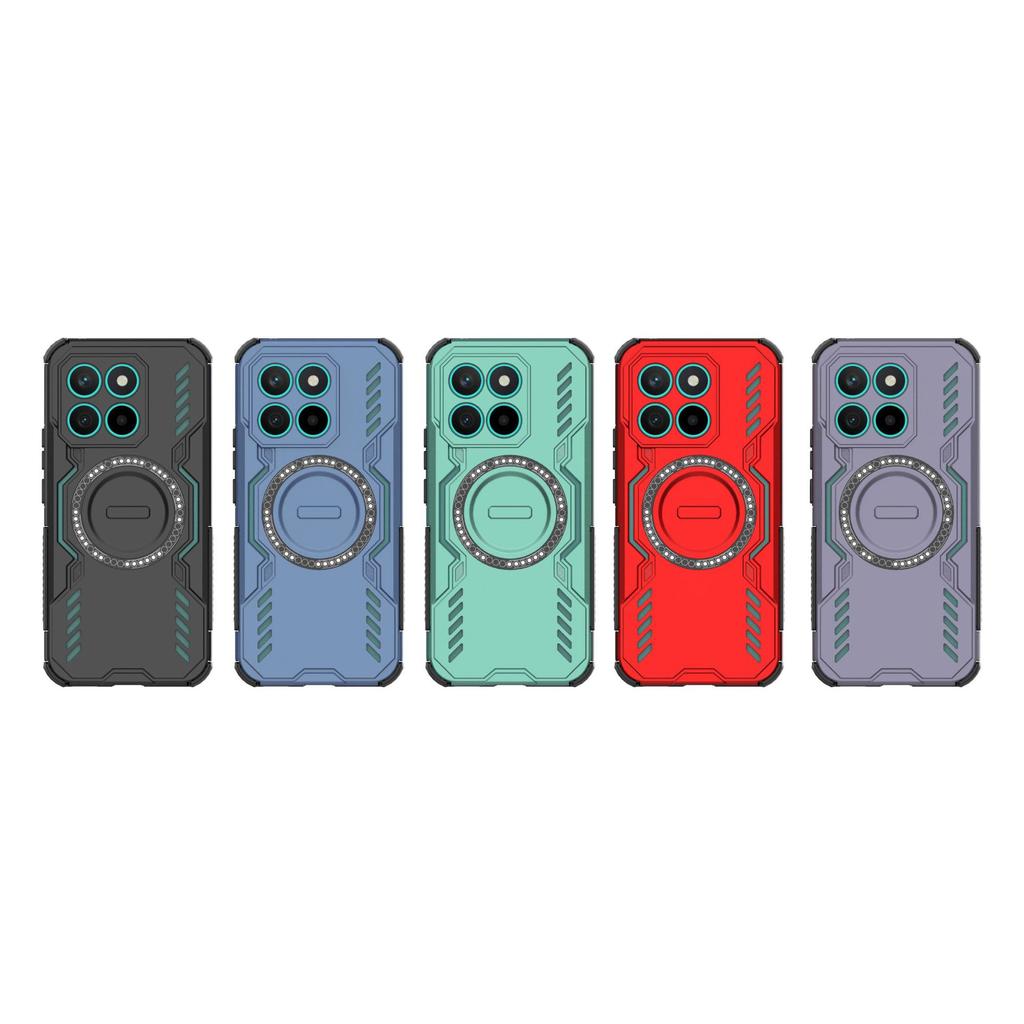 Magsafe Phone Case for Honor X6C X7C X8C X9C X9A X9B,Magnetic Heat Dissipation Phone Case Cover for Honor Magic 7 Lite