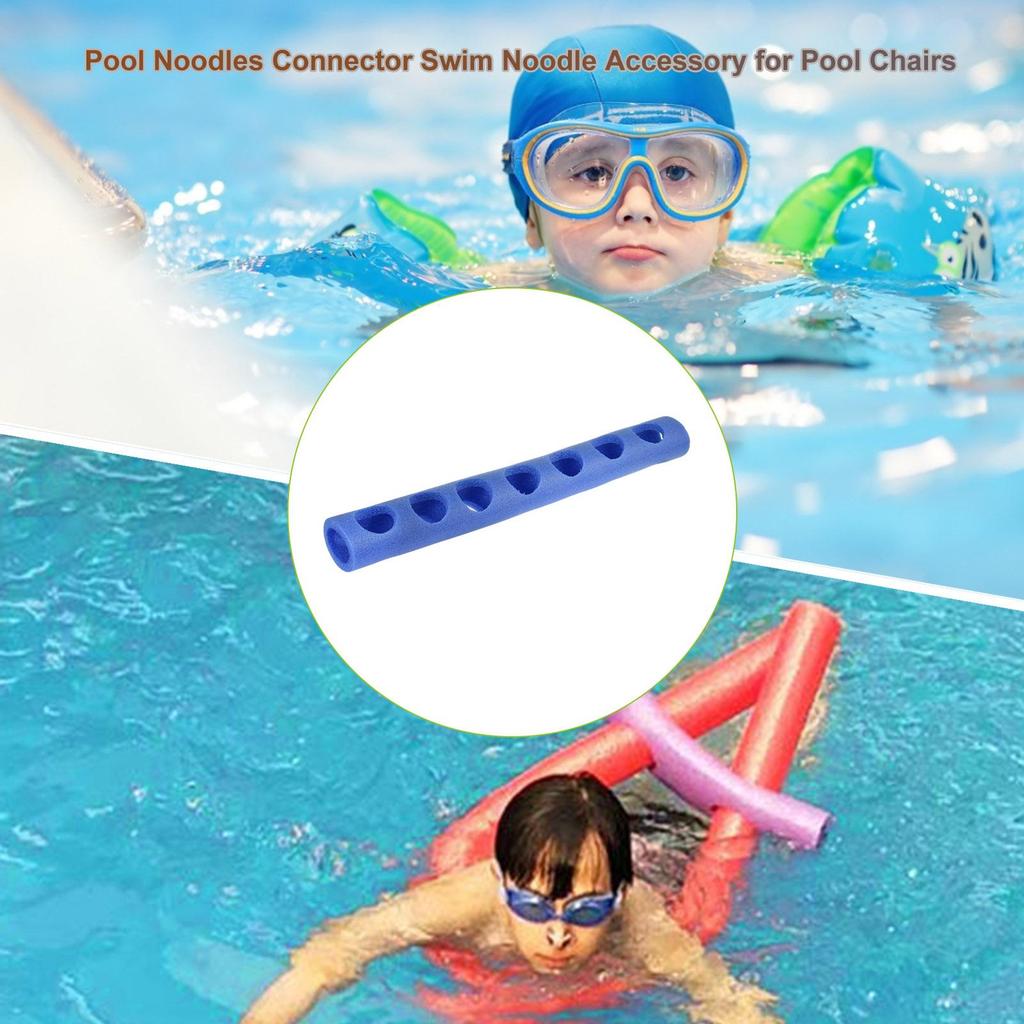 Pool Noodles Swimming Pole Connector EPE Holes Swimming Noodle Connector Pool Noodle Swimming Noodle Foam Stick Connector