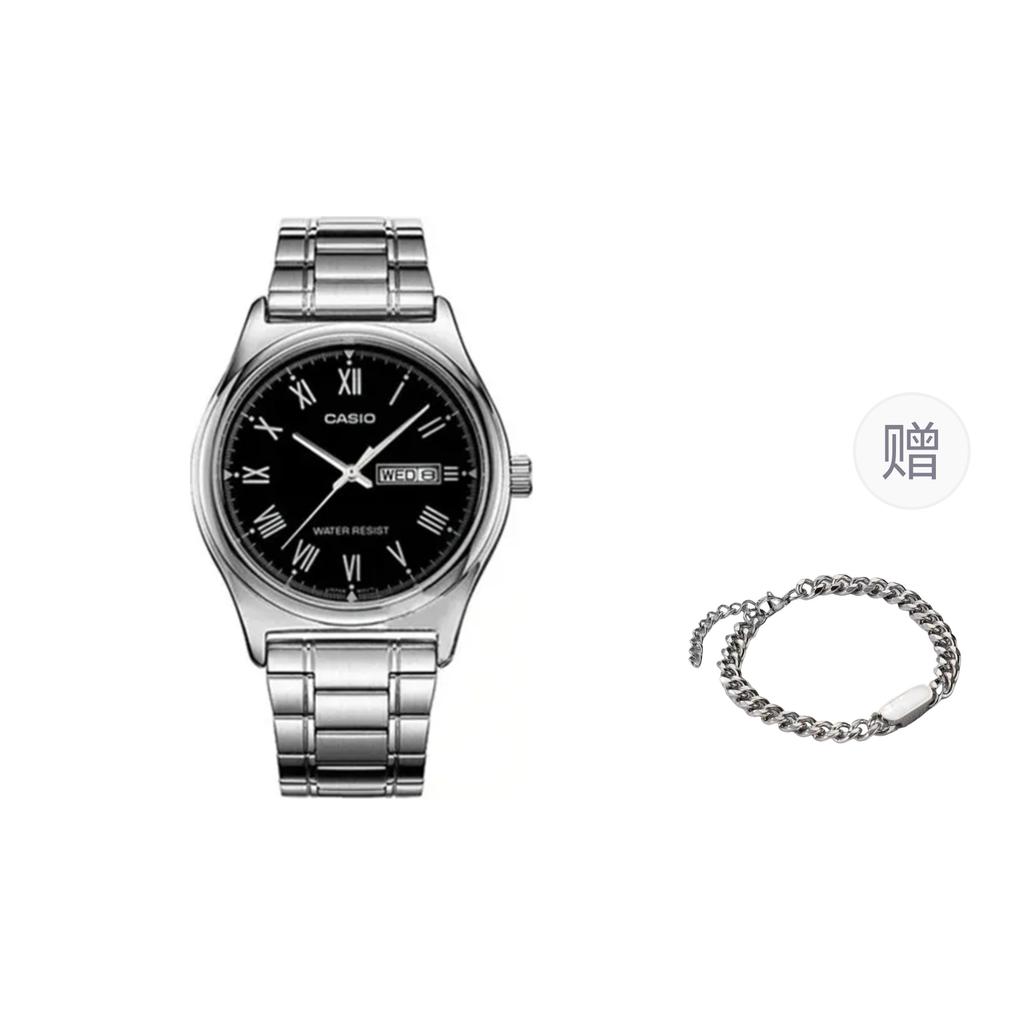 Casio Men Black Watch MTP-V006D-1B-