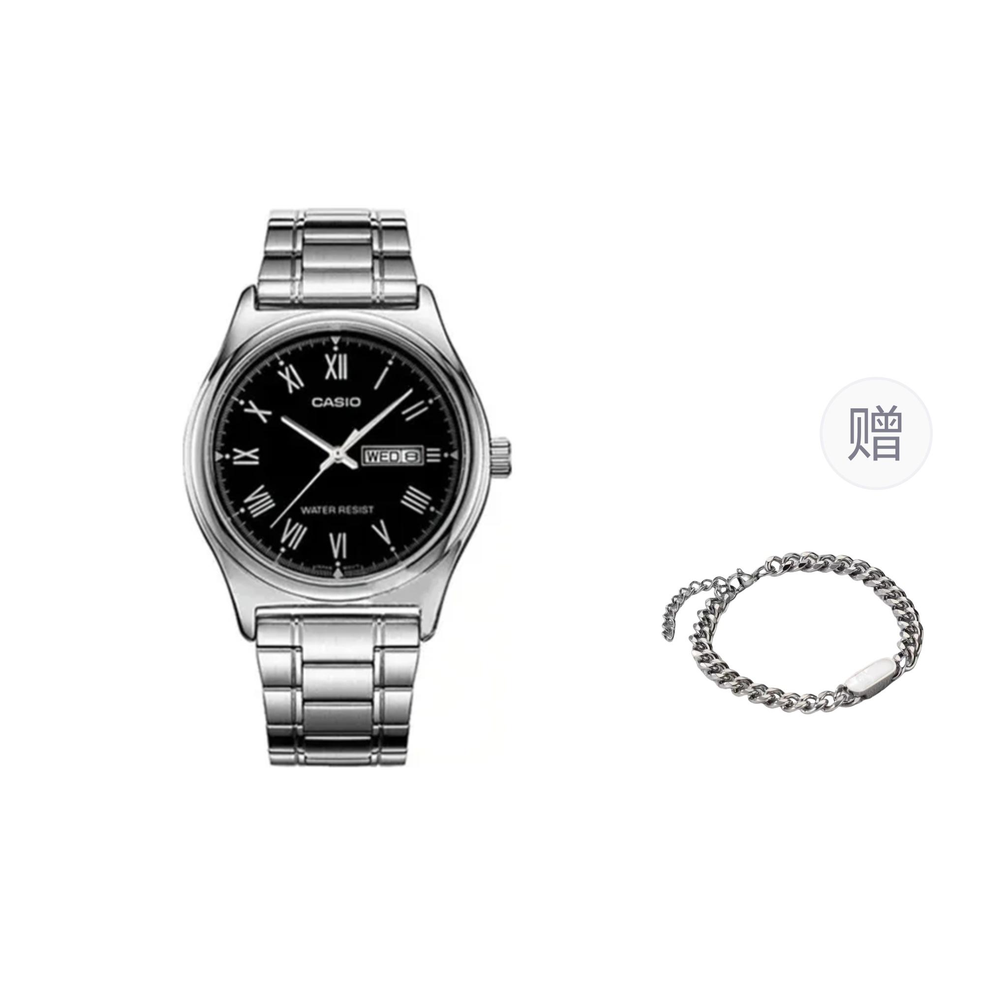 CASIO Men Black Watch MTP-V006D-1B- Black