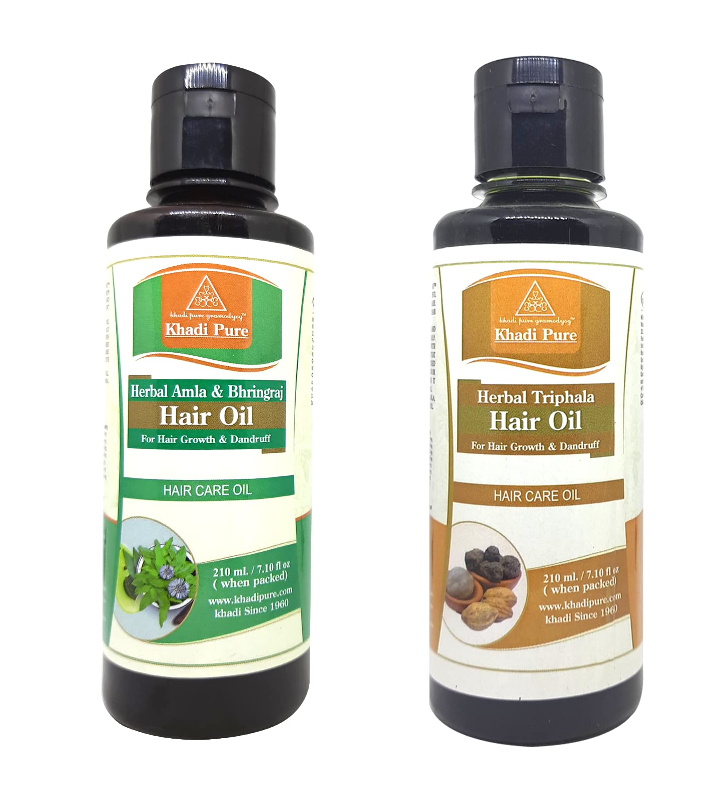 Khadi Pure Amla Bhringraj & Triphala