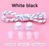 Spring Lock Shoelaces No Tie Shoe Laces Sneakers Round Elastic Shoe Lace Kid Adult Quick Without Ties Shoestrings Rubber Bands