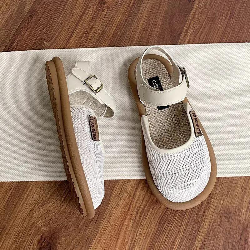 Slippers Summer Women Casual Shoes Flat Bottom Breathable Sandals Comfortable Outdoor Beach Shoes