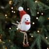Cute Bird Ornaments Simulation Fabric Animal Pendants Christmas Gift Decorations Christmas Tree Hanging Ornaments