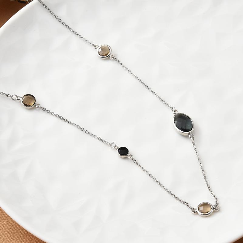 Autumn And Winter Versatile Fashion Necklace Ins Same Pendant Temperament Sweater Chain With Accessories