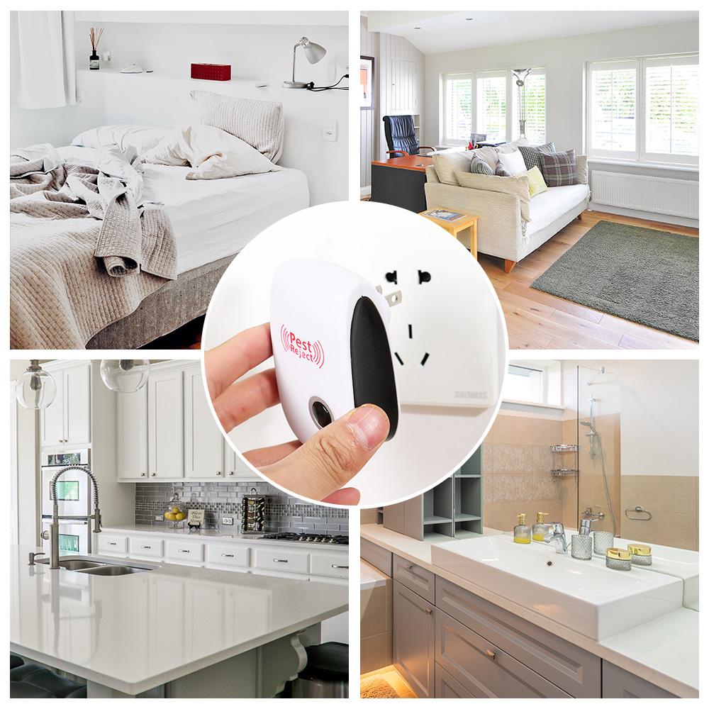 

Таракан Ультразвуковой Отклоняющий Вредитель Электронный Убийца Комаров Анти-Комар Отпугиватель Насекомых Репеллент