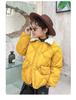 Unisex Kids' Fur Collar Cotton Padded Jacket - Warm Korean Style Outerwear for Toddlers