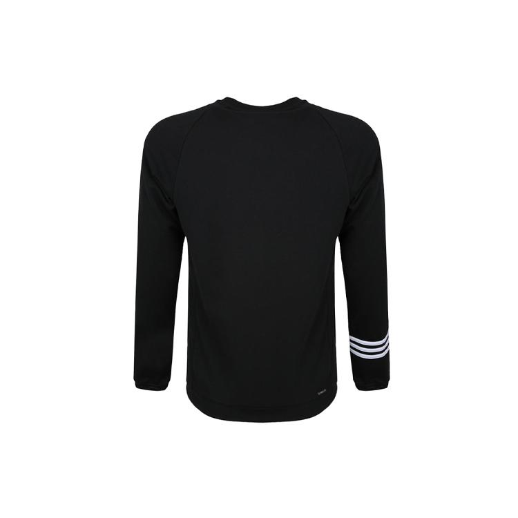 Adidas Sweatshirts Men's Black Crew Neck Moderate Regular DT8995