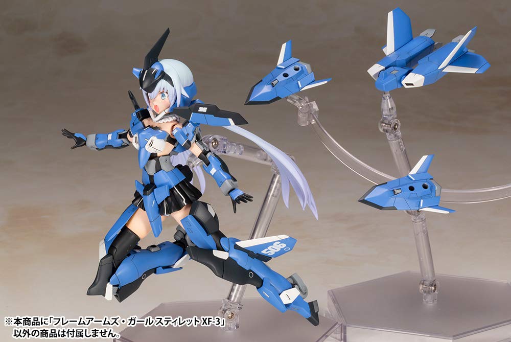 Frame Arms Girl Stylet approximately 175mm plastic model XF-3, tall, non-scale