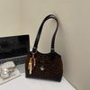 Today's popular high-end leopard print underarm bag women's new versatile fashion shoulder tote bag