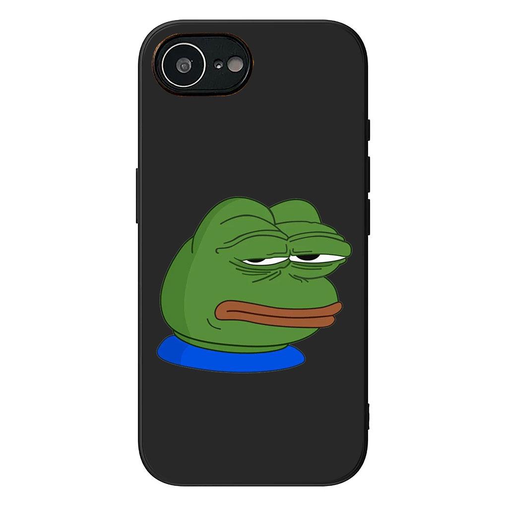 Sad Frog Pepe Funny Casing Phone Cover for Samsung Galaxy A05 A06 A14 A50 A51 A52 A12 A13 A23 A70 A07 A25 A26 M53 A56 Soft Case