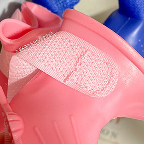 4Pcs Pet Rain Shoes Anti Slip Water-proof Dust-proof Candy Colors Dog Rain Boots