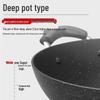 Supor Non-stick Flat Bottom Wok with Lid