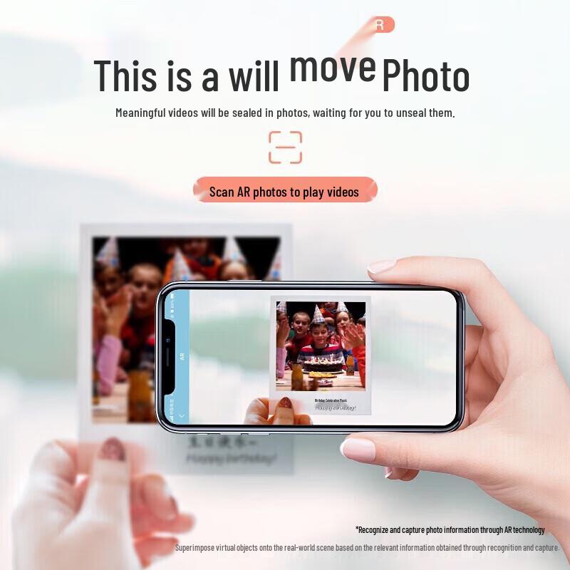 HPRT Portable Wireless Photo Printer CN plug (adapter included)