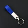 1Pc Keychain Personalized Metal Leather Key Ring Car Accessories Gift