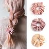 Elegant Velvet Hair Ring Scrunchie Women Girls Elastic Hair Rubber Bands Gum Accessories Tie Hair Rope Ponytail Holder Headdress
